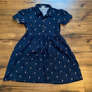 Kids Parrot Dress XL